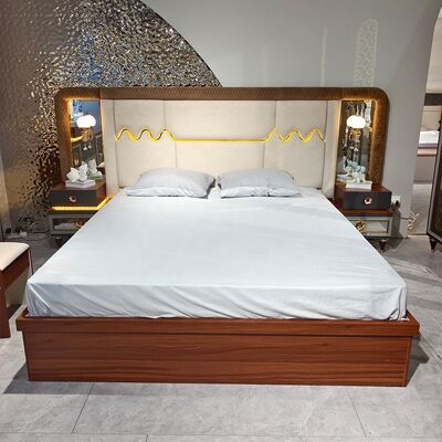 Foshan Wholesale Luxury Complete Bedroom Sets 5 Pieces king Size Bed Suite Wooden Frame Turkish Modern Bedroom Furniture Set